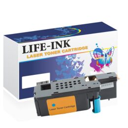 Life-Ink Tonerkartusche verwendbar für DELL 525 cyan
