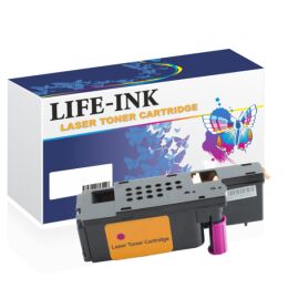 Life-Ink Tonerkartusche verwendbar für DELL 525 magenta