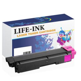 Life-Ink Toner ersetzt TK-5140M f&uuml;r Kyocera magenta