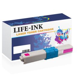Life-Ink Toner ersetzt OKI 46508710, C332 f&uuml;r Oki...