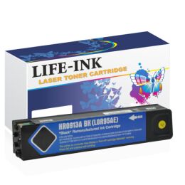 Life-Ink Druckerpatrone ersetzt HP L0R95AE, 913A schwarz