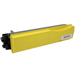 Life-Ink Toner ersetzt Kyocera TK-570Y, 1T02HGAEU0 für Kyocera Drucker gelb