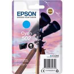 Epson 502, C13T02V24010 Druckerpatrone cyan