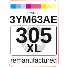 Premium Etiketten f&uuml;r HP 305 CXL (3YM63AE)  - 99 st.