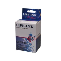 Life-Ink Druckerpatrone ersetzt C9351AE, 21 XL für HP...