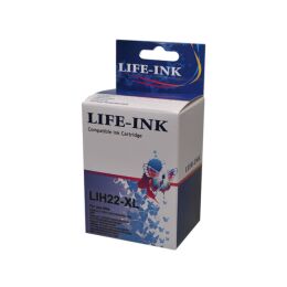 Life-Ink Druckerpatrone ersetzt C9352AE, 22 XL für HP...