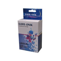 Life-Ink Druckerpatrone ersetzt C1823DE, 23 XL für HP...