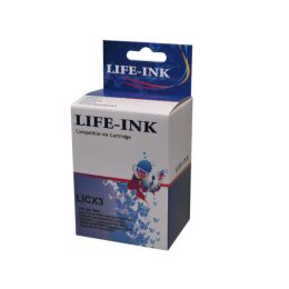 Life-Ink Druckerpatrone ersetzt BX-3 für Canon Drucker black