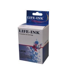 Life-Ink Druckerpatrone ersetzt 26, 10N0026E für Lexmark...