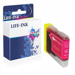 Life-Ink Druckerpatrone ersetzt LC-1000M, LC-970M für...
