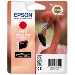 Epson T0877 Druckerpatrone rot Ultra Gloss High-Gloss 2