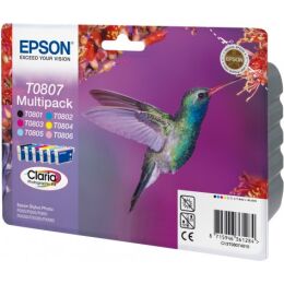 Epson T0807 Multipack 6er Set alle Farben