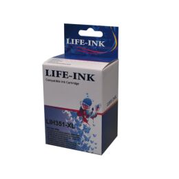 Life-Ink Druckerpatrone ersetzt CB337EE, 351 XL für...