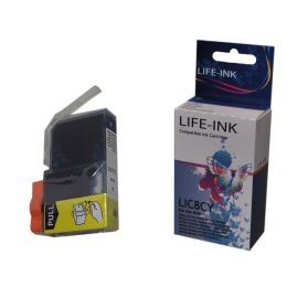 Life-Ink Druckerpatrone ersetzt CLI-8C f&uuml;r Canon...