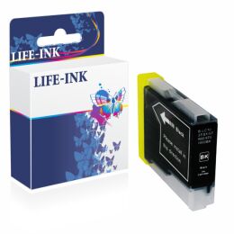 Life-Ink Druckerpatrone ersetzt LC-1000BK, LC-970BK für...