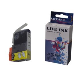 Life-Ink Druckerpatrone ersetzt CLI-521BK für Canon...