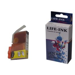Life-Ink Druckerpatrone ersetzt CLI-521Y für Canon...