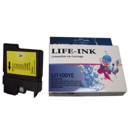 Life-Ink Druckerpatrone ersetzt LC-1100Y, LC-980Y für...
