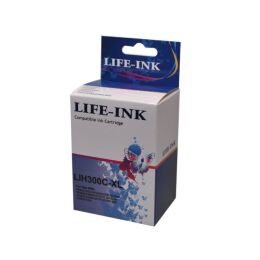 Life-Ink Druckerpatrone ersetzt CC643EE, 300 XL für HP...