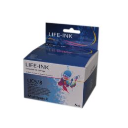 Life-Ink Multipack ersetzt PGI-5, CLI-8 f&uuml;r Canon...