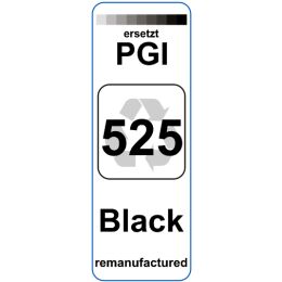 Premium Etiketten für Canon PGI-525BK - 80 st.
