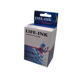 Life-Ink Druckerpatrone ersetzt 43 XL, 18YX143E f&uuml;r...