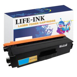 Life-Ink Toner ersetzt TN-320C / TN-325C für Brother cyan XL