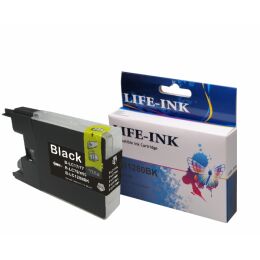 Life-Ink Druckerpatrone ersetzt LC-1280BK, LC-1240BK...