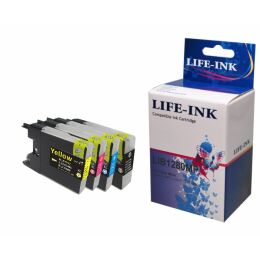 Life-Ink Multipack ersetzt LC-1280 für Brother...