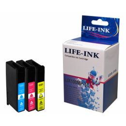 Life-Ink Multipack ersetzt Lexmark 100 XL 3...