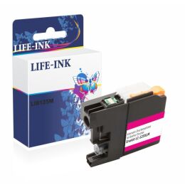 Life-Ink Druckerpatrone ersetzt LC-125M, LC-125XLM...