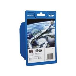 Brother Value Pack schwarz LC985BK 2 Tintenpatronen